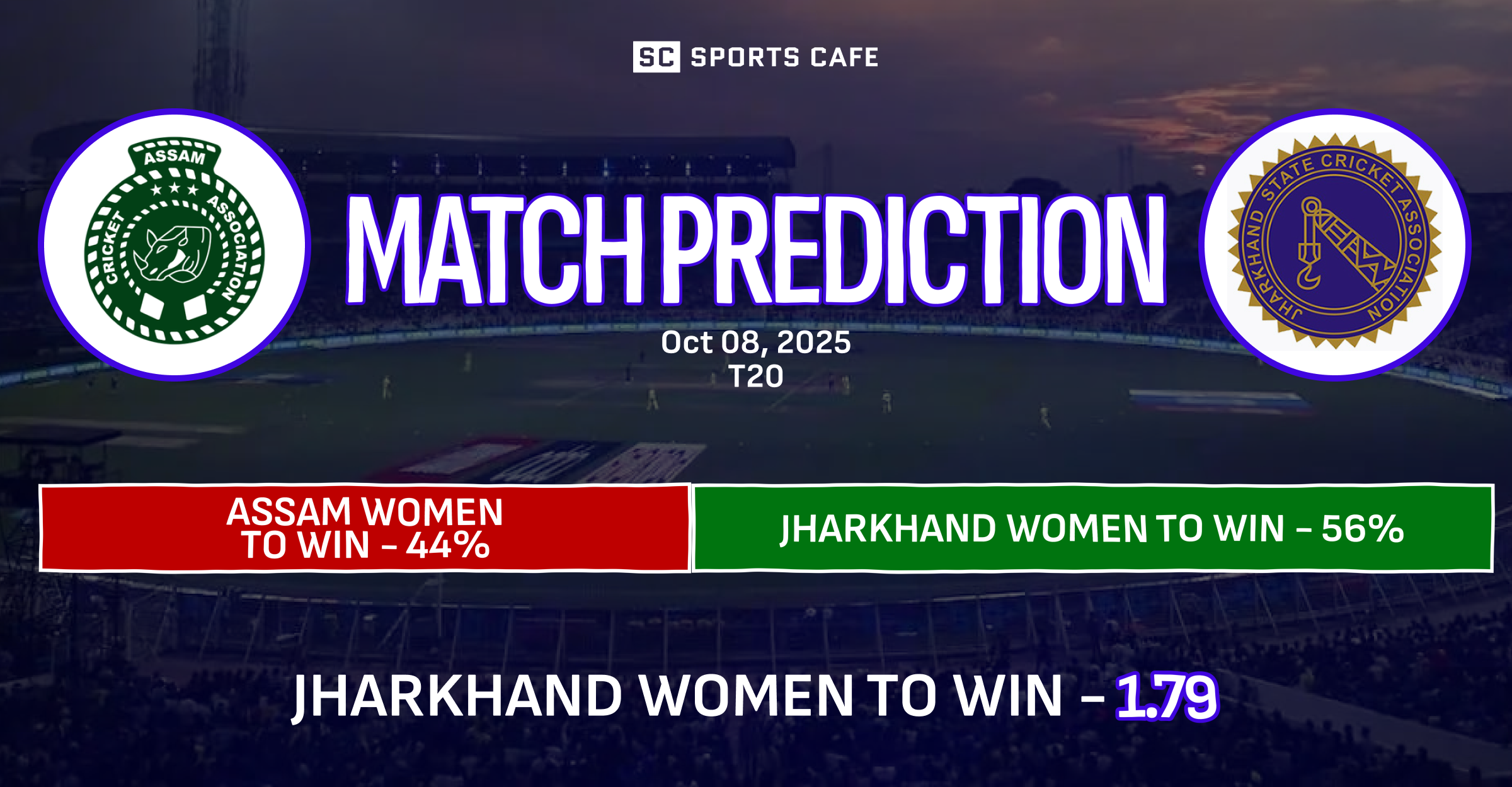 Assam Women vs Jharkhand Women